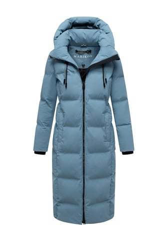 Marikoo women’s quilted winter coat Tikoraa with detachable hood