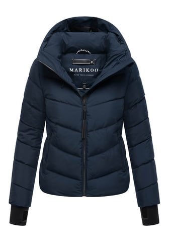 Marikoo women’s quilted jacket Yukanii with hood & feminine fit