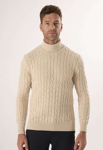 Pullover Cable Knit Turtleneck Pullover