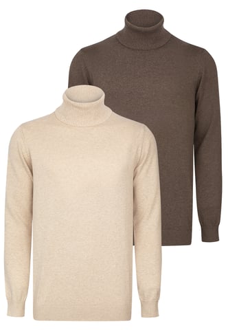 Pullover Turtleneck Pullover Pack Of 2