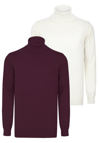 Pullover Turtleneck Pullover Pack Of 2