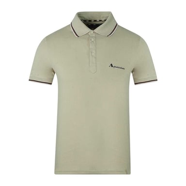 Aquascutum Unisex Adult Logo Polo Shirt (Beige)