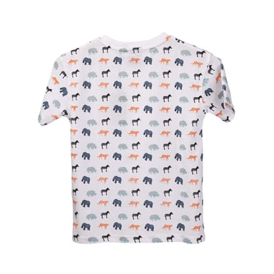 Trespass Childrens/Kids Safary All-Over Print T-Shirt (White)