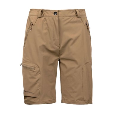 Womens/Ladies Libby DLX Shorts (Beige)