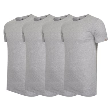 Cappuccino Italia Tee SS 4-Pack T-shirts Grey