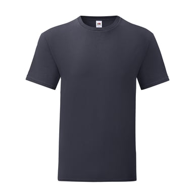 Fruit of the Loom Unisex Adult Iconic T-Shirt (Deep Navy)