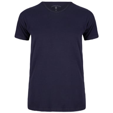 Presly & Sun Tee SS Steve V-Neck Blue