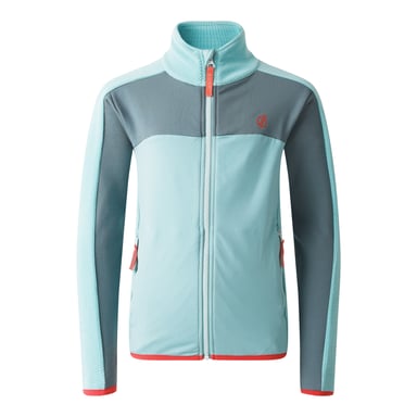 Dare 2B Childrens/Kids Emergent IV Stretch Midlayer (Element Grey/Aquifer)
