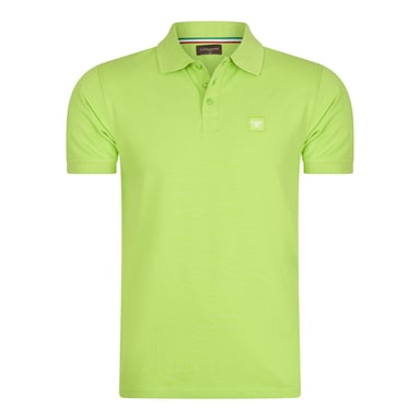 Cappuccino Italia Polo SS Polo Plain Pique Green