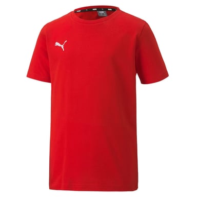 Puma Juniors TeamGOAL 23 Casuals T-shirt voor jongens in Rood