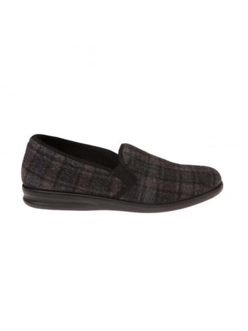 Westland Stoffen pantoffel belfort blau combi 15522 te443 506
