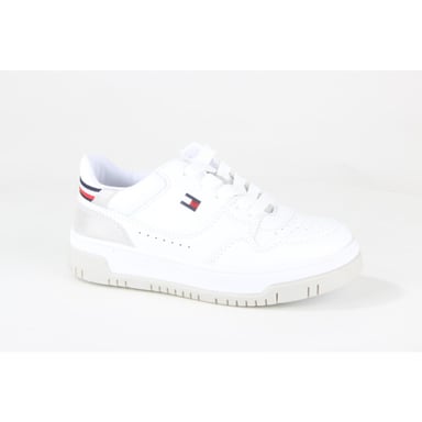 Tommy Hilfiger T3a9-33212-1355x025 white/silver meisjes sneakers