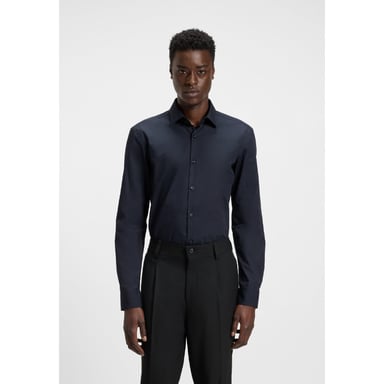 Men's Hugo Kenno Slim-Fit Shirt in Navy