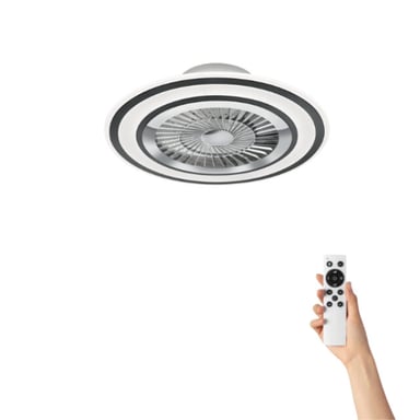 Ventiluxe Plafondventilator elena met verlichting Ø60cm 3 snelheden afstandsbediening -