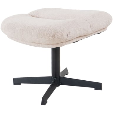 Home67 Hocker dorus bouclé naturel