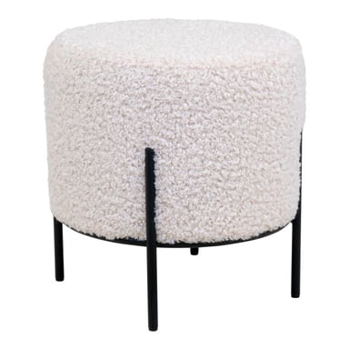 Lewis & Loft Teddy poef – teddy rond –