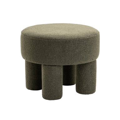 Multifurn Poef demi bouclé