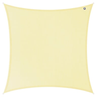 Kopu ® schaduwdoek 3x3m vierkant waterdicht 230 gram zonnedoek creme