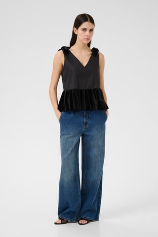 KBClemantine Top Sleeveless blouse Peplum fit