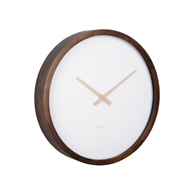 Karlsson wandklok ancho large donker hout- Ø50cm