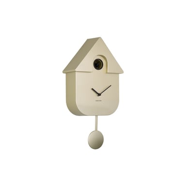 Karlsson wandklok modern cuckoo metallic metallic gold