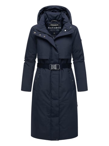 Navahoo Women’s Winter Parka WALDBUMMLER – Weatherproof & Stylish with Waist Belt