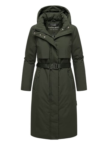 Navahoo Women’s Winter Parka WALDBUMMLER – Weatherproof & Stylish with Waist Belt