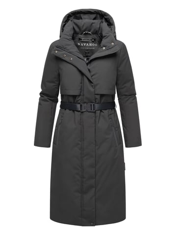Navahoo Women’s Winter Parka WALDBUMMLER – Weatherproof & Stylish with Waist Belt
