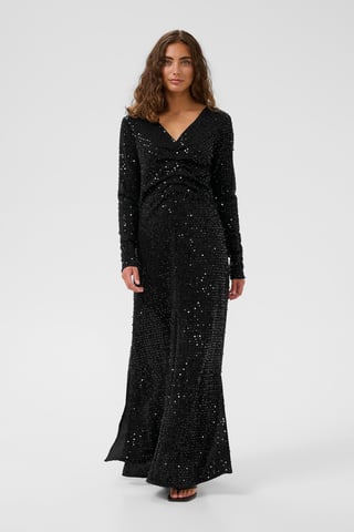 CUtamera Sequin Dress Jersey dress Feminine Silhouette