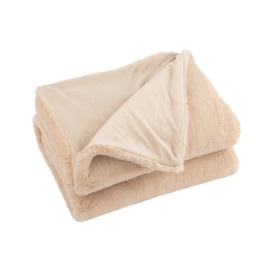 J-Line Plaid cutie polyester light camel