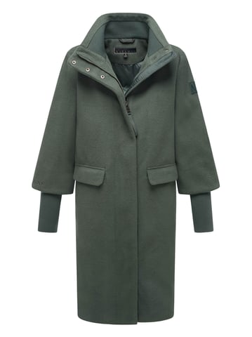 Navahoo Polarblüte Women’s Transitional Coat with Stand-Up Collar
