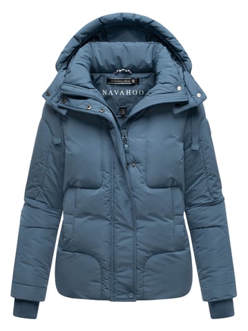 Navahoo women’s quilted jacket Zauberlicht with fleece lining & hood