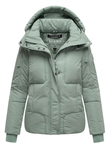 Navahoo women’s quilted jacket Zauberlicht with fleece lining & hood