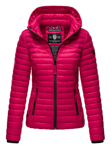Marikoo women’s quilted jacket Samtpfote with detachable hood & ribbed cuffs
