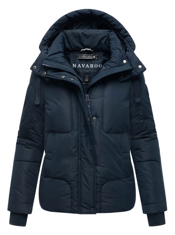 Navahoo women’s quilted jacket Zauberlicht with fleece lining & hood