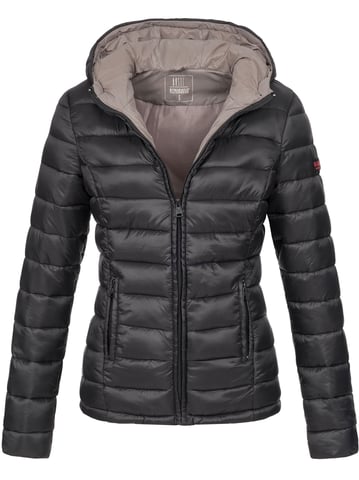 Marikoo women’s quilted jacket Lucy with hood & light padding