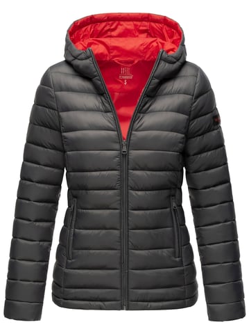 Marikoo women’s quilted jacket Lucy with hood & light padding