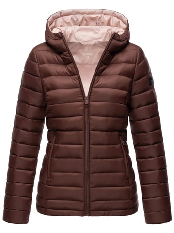 Marikoo women’s quilted jacket Lucy with hood & light padding