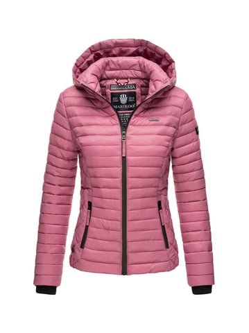 Marikoo women’s quilted jacket Samtpfote with detachable hood & ribbed cuffs