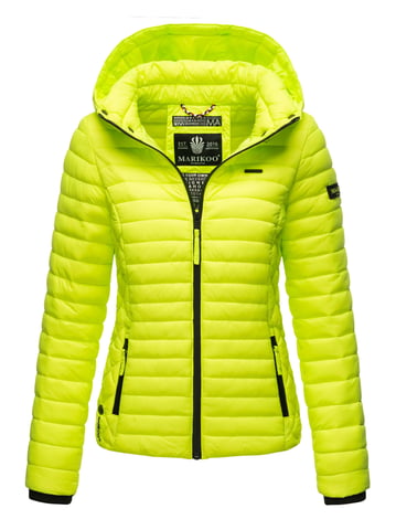 Marikoo women’s quilted jacket Samtpfote with detachable hood & ribbed cuffs