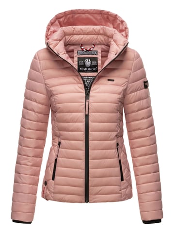 Marikoo women’s quilted jacket Samtpfote with detachable hood & ribbed cuffs