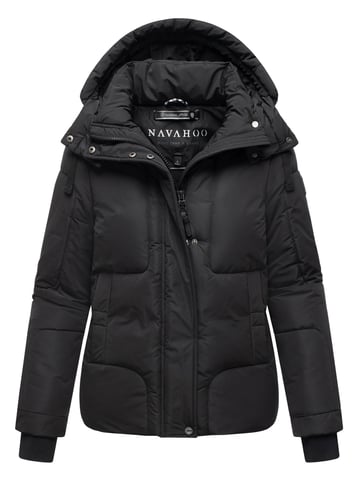 Navahoo women’s quilted jacket Zauberlicht with fleece lining & hood
