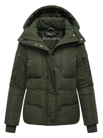 Navahoo women’s quilted jacket Zauberlicht with fleece lining & hood