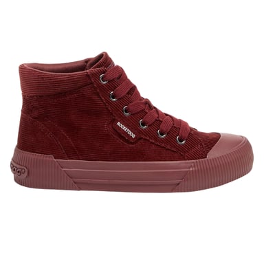 Rocket Dog Dam/Ladies Corduroy High-top Trainers (Rost)