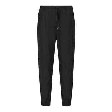 Emporio Armani Byxor med elastisk midja för män (Svart)