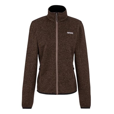 Regatta Womens/Ladies Newhill Full Zip Fleece Jacket (Mocha)