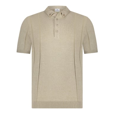 Blue Industry Polo met korte mouwen