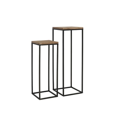 Light & Living zuil yarula Ø35x102cm - set van 2