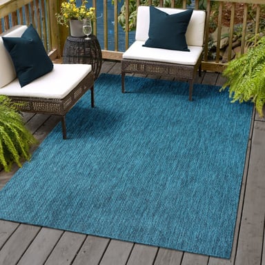 Muratap Uni binnen en buiten vloerkleed solid outdoor laagpolig tapijt 240x340 cm