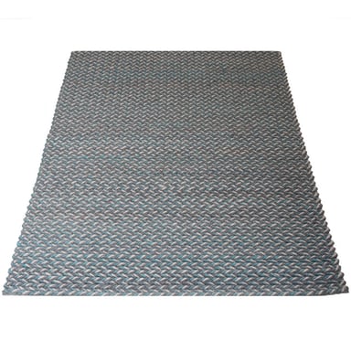 Veer Carpets Vloerkleed tino petrol 160 x 230 cm